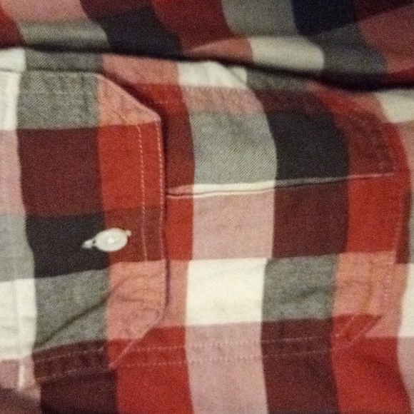 Men's Club Monaco® Plaid Flannel - Slim Fit - Picture 2 of 7